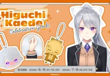 Nijisanji Merilis Merchandise Perayaan 1 Juta Subscriber Higuchi Kaede Nijisanji Merilis Merchandise Perayaan 1 Juta Subscriber Higuchi Kaede | ©ANYCOLOR, Inc.