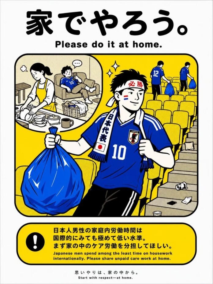 fans jepang piala dunia