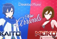 Temani Layar PC Kalian, MEIKO dan KAITO Hadir di Platform Desktop Mate