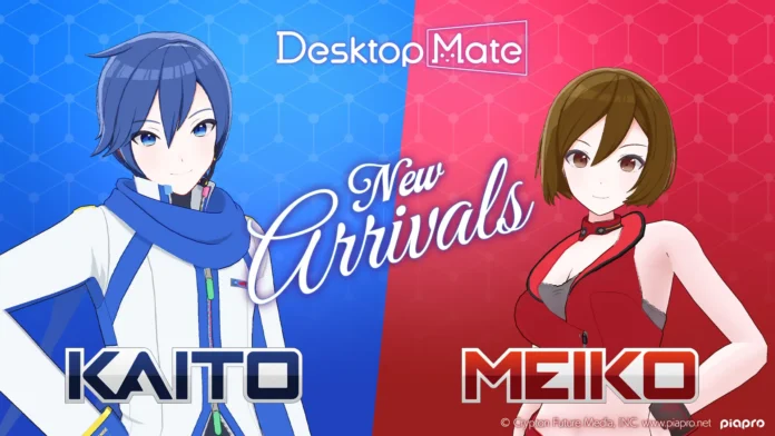 Temani Layar PC Kalian, MEIKO dan KAITO Hadir di Platform Desktop Mate Temani Layar PC Kalian, MEIKO dan KAITO Hadir di Platform Desktop Mate