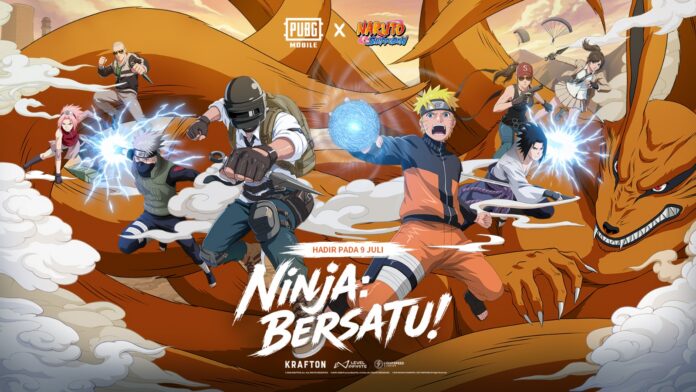 PUBGMxNarutoVer4.5Update_banner Cover PUBG Mobile x Naruto Shippuden