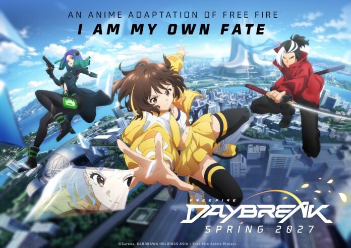 ©Garena, KADOKAWA HOLDINGS ASIA / Free Fire Anime Project ©Garena, KADOKAWA HOLDINGS ASIA / Free Fire Anime Project