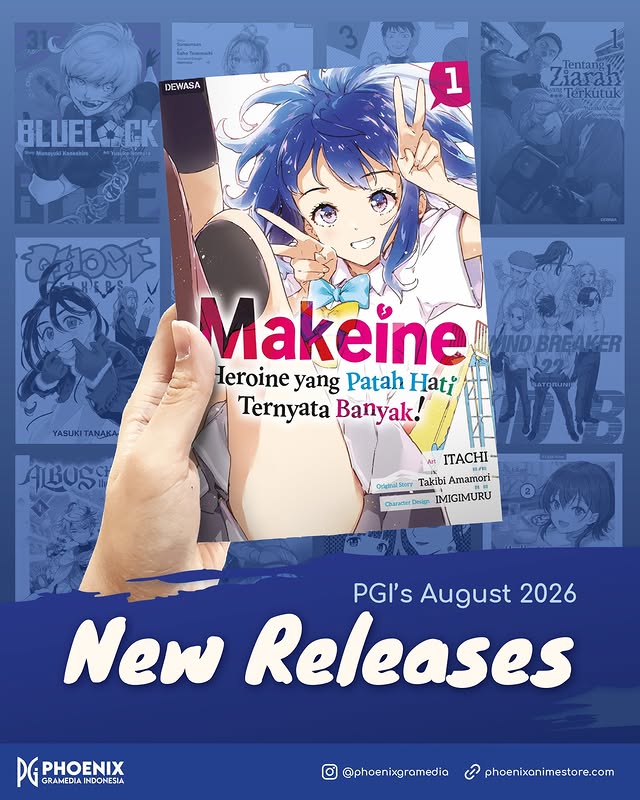 Phoenix Gramedia komik novel PGI bocoran komik agustus 2026 bocoran novel agustus 2026