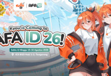 Kyou Hobby Shop Bawa Tiga Booth ke AFA ID 2026, Rilis Aplikasi Resmi dan Hadirkan Kyou Oripa Secara Offline