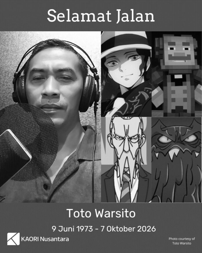 Toto Warsito Toto Warsito meninggal